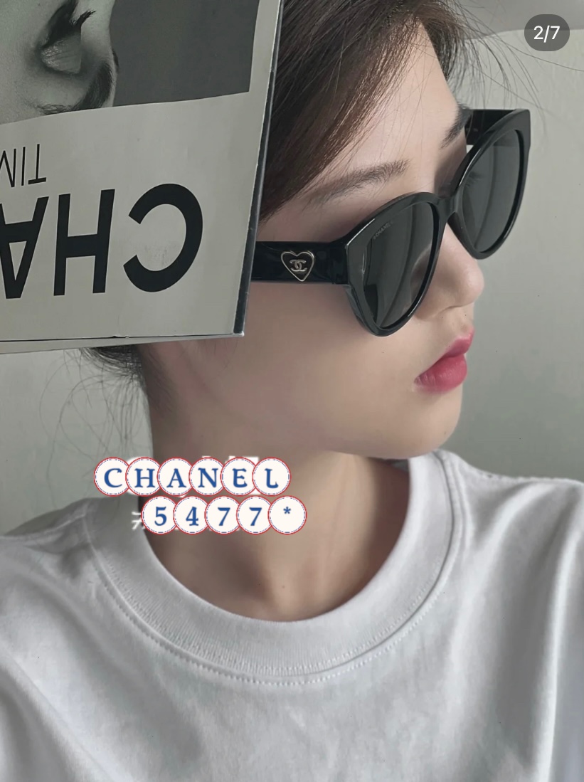  CHANEL*
ModCH5477
Size56-18-140
爱心logo❤️
