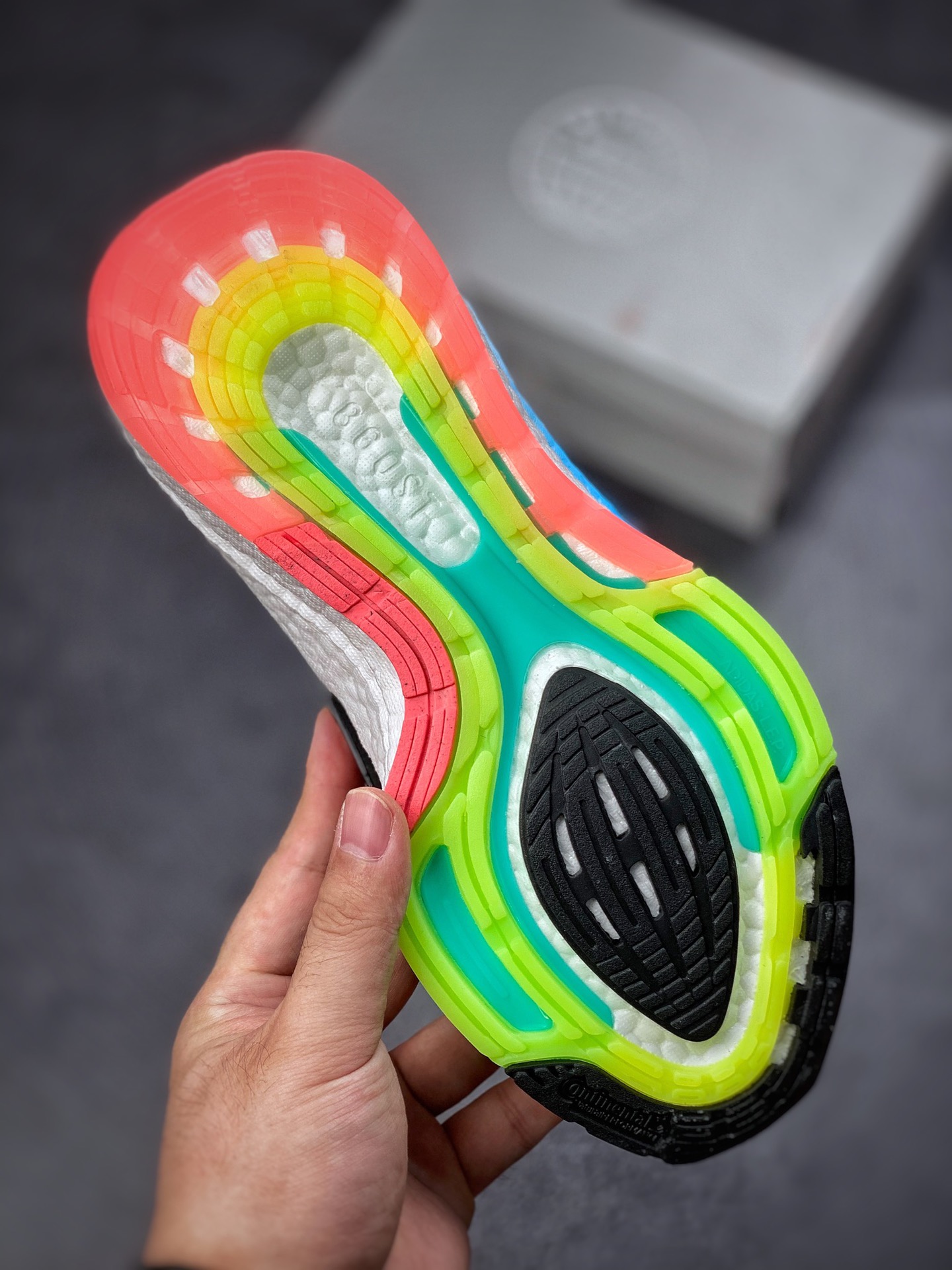 ulrtra boost 22 adds more boost material area to the midsole part GY8681