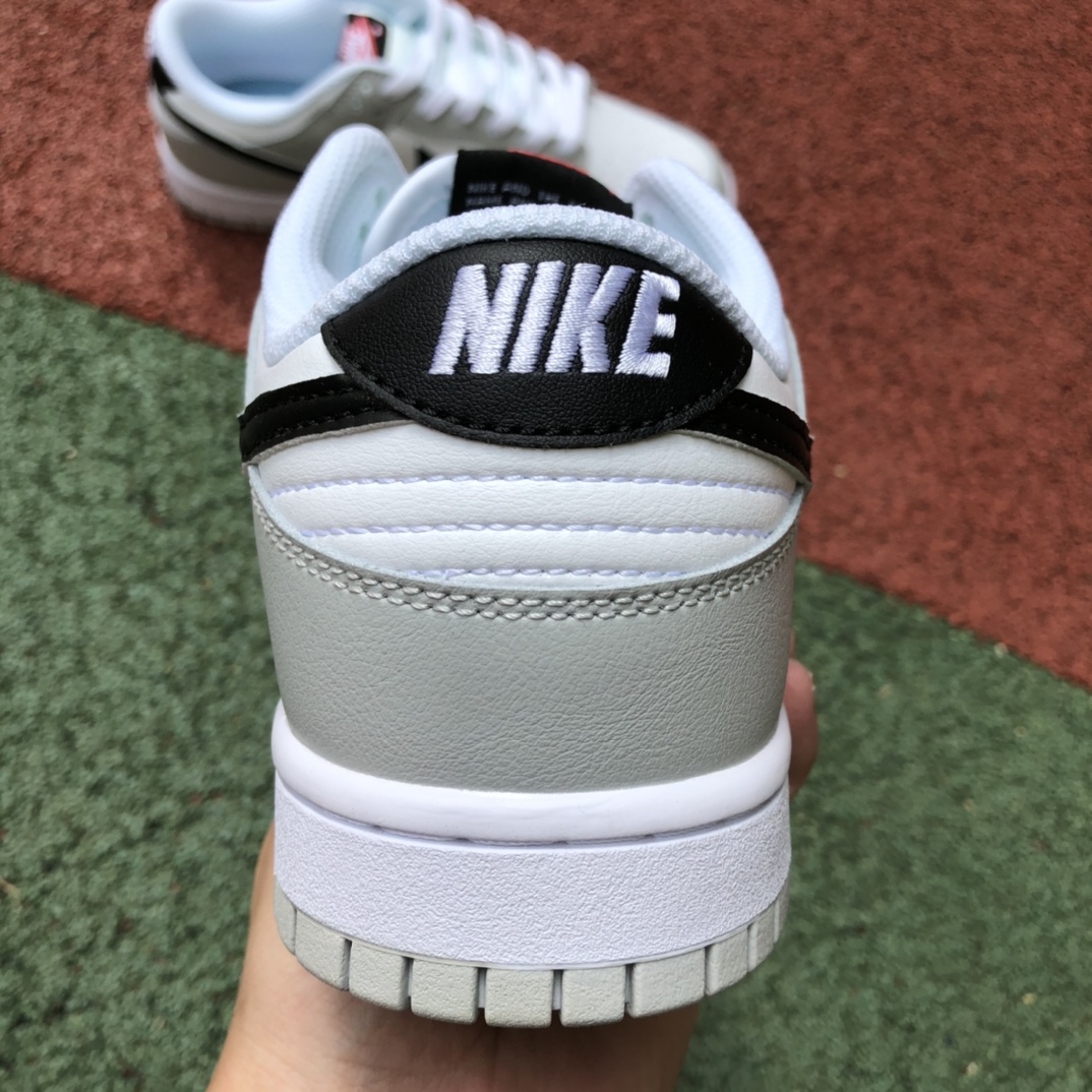 Dunk灰白黑刮刮乐 耐克Nike Dunk Low 刮刮乐烟灰低帮 滑板鞋 DR9654-001