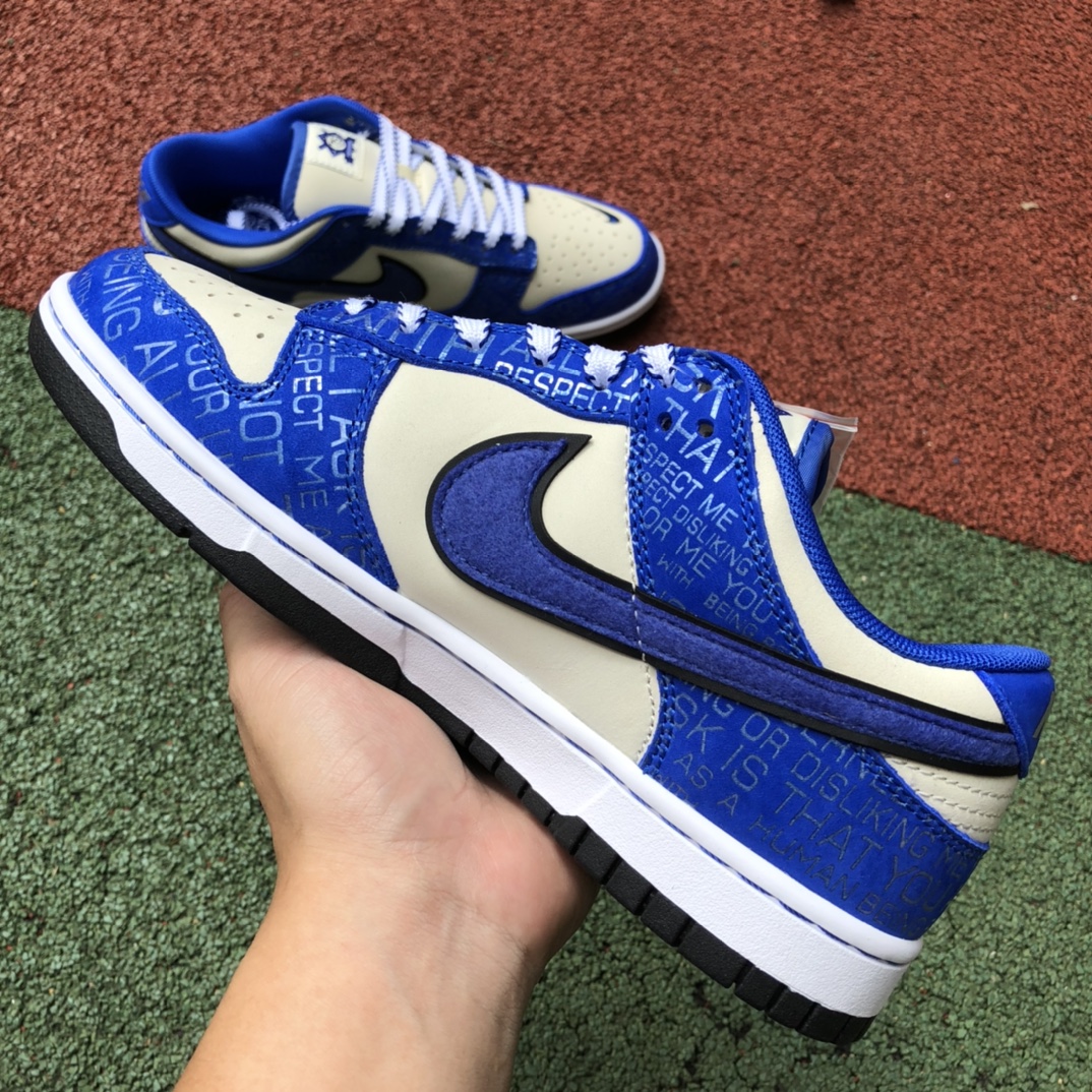 Dunk白蓝75周年Nike Dunk Low75周年 “Jackie Robinson”传奇42号DV2122-400