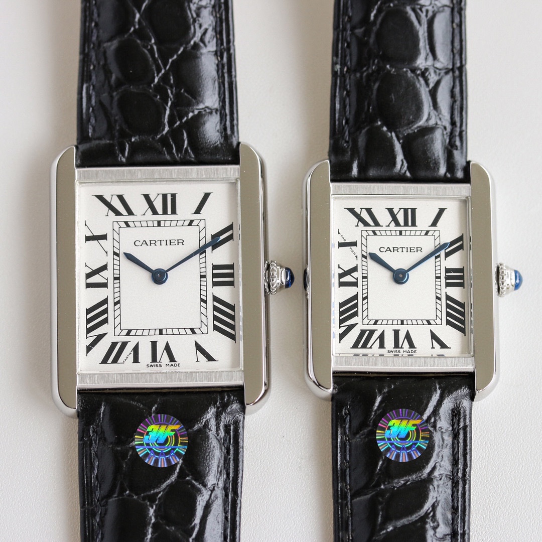 Luxury Katia Tank Watch Collection: White and Gold Swiss Elegance in Every Detail - 图片 2