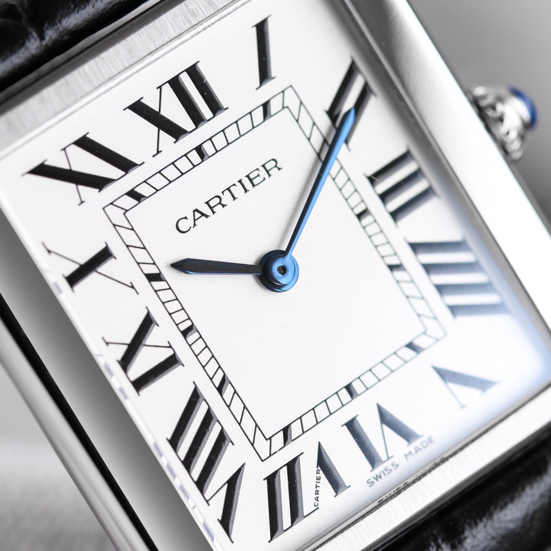 Luxury Katia Tank Watch Collection: White and Gold Swiss Elegance in Every Detail - 图片 3