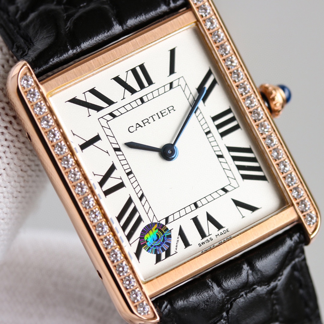 Luxury Katia Tank Watch with Swiss Stone Cores and Original Fittings - 图片 6