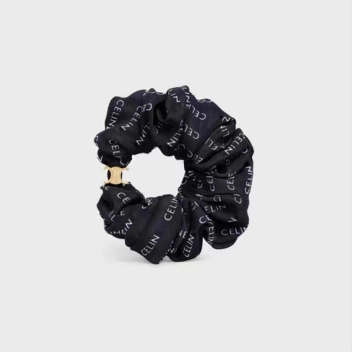 New Celine Chunky Knot Hair Tie: Oversized Silk Blend in Core Brand Colors 8 a1658804308223 1563