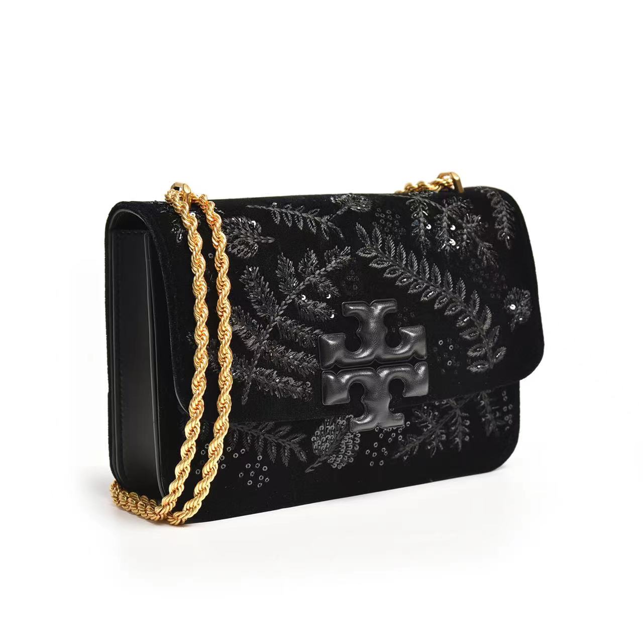Tory Burch ～独家大号刺绣Tory Burch 豆腐包 box包型 毫无疑问又是一款 又实用款式