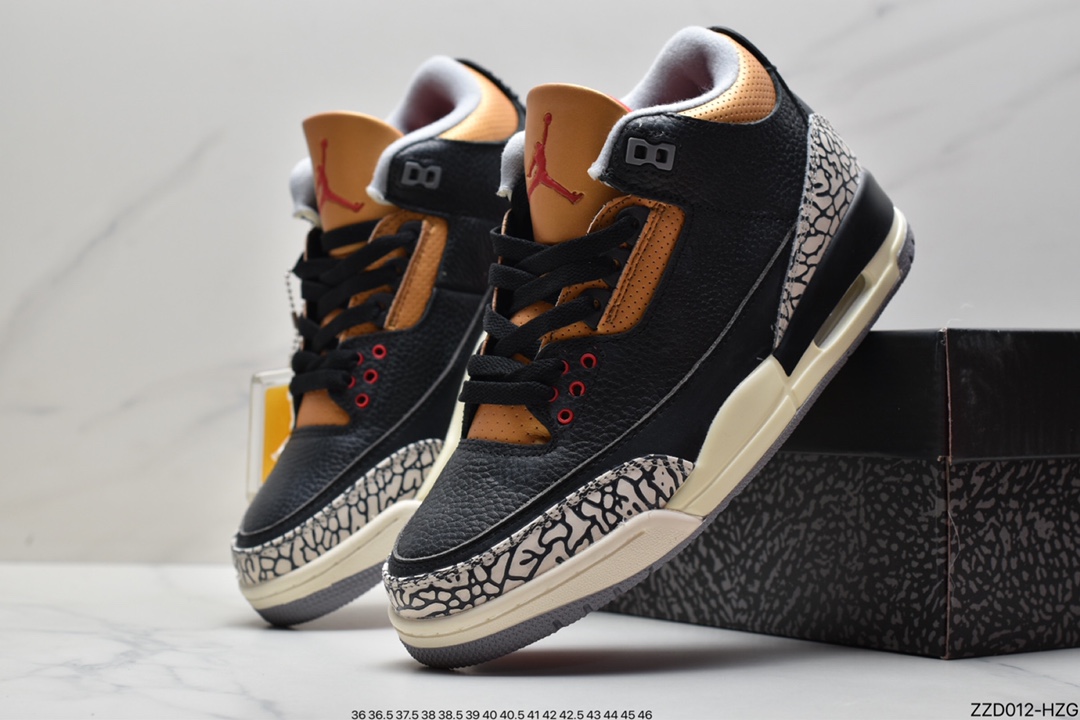 250 AJ3代中帮复古休闲运动文化篮球鞋DH7139