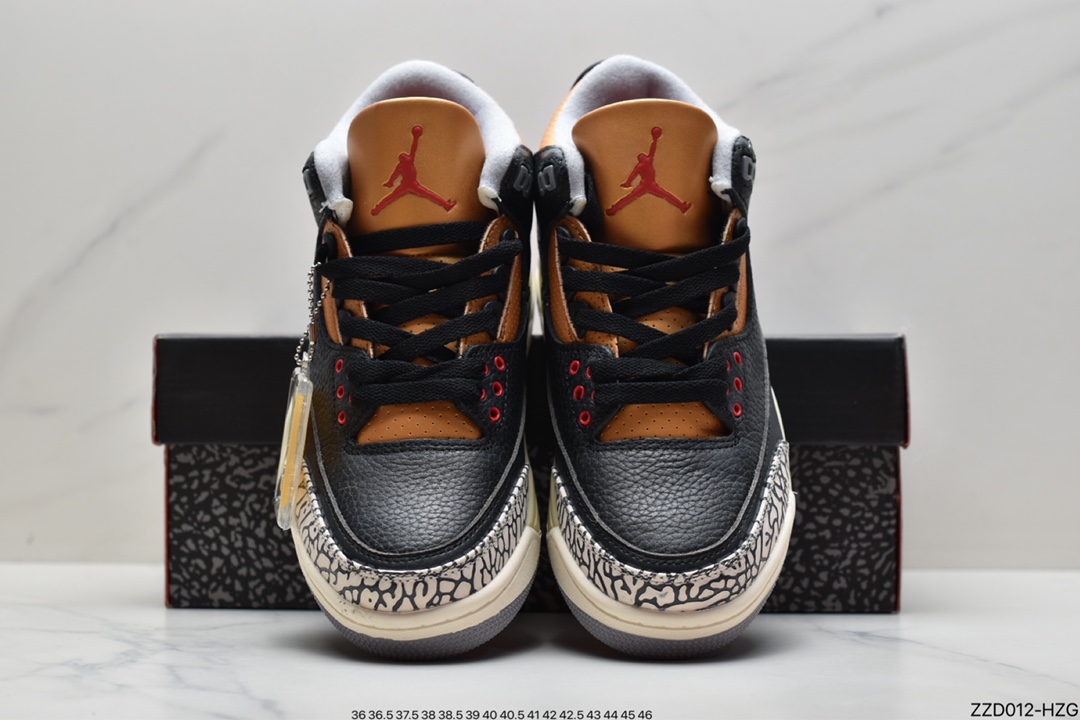 250 AJ3代中帮复古休闲运动文化篮球鞋DH7139
