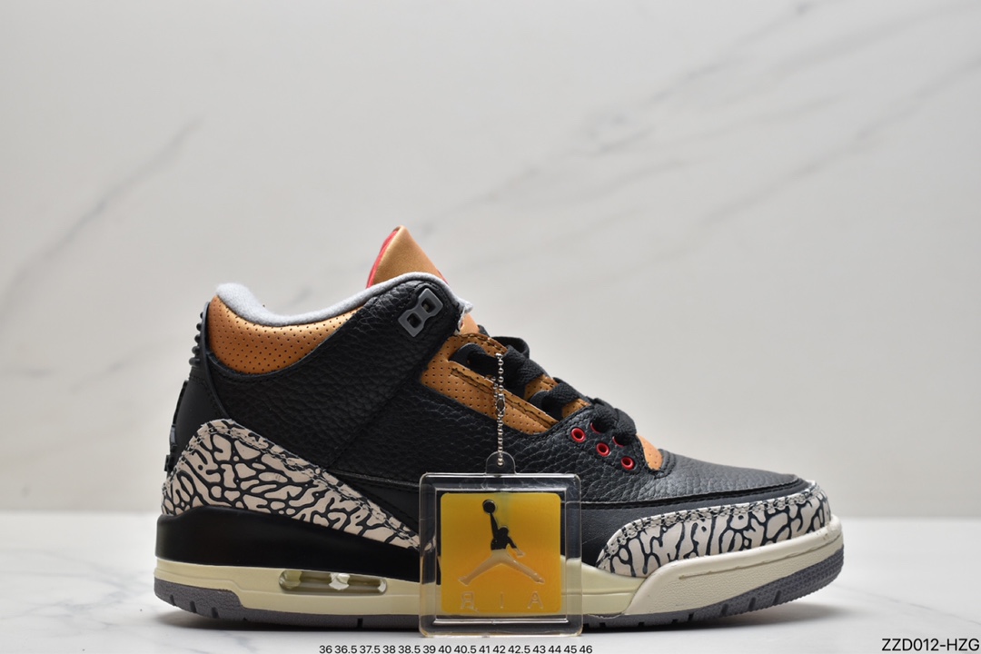 250 AJ3代中帮复古休闲运动文化篮球鞋DH7139
