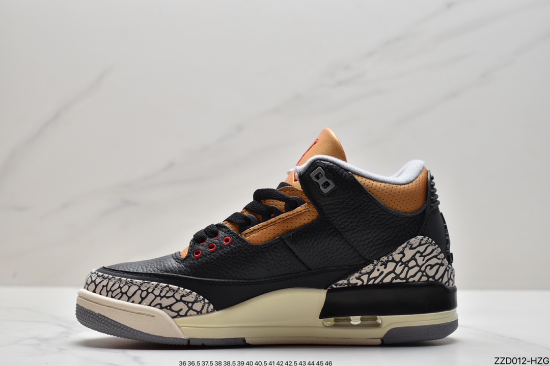 250 AJ3代中帮复古休闲运动文化篮球鞋DH7139