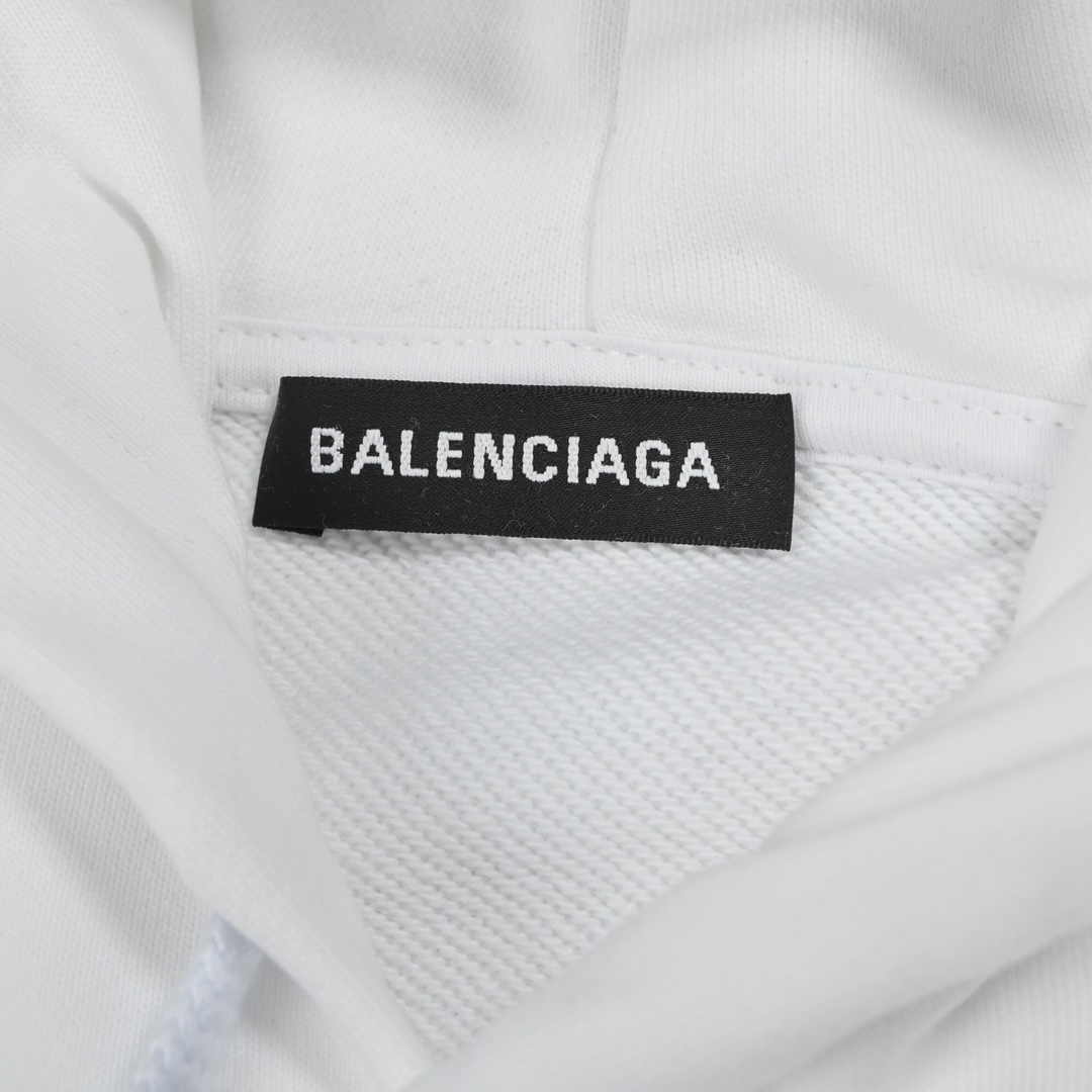 Balenciaga/巴黎世家 经典可乐纹连帽卫衣