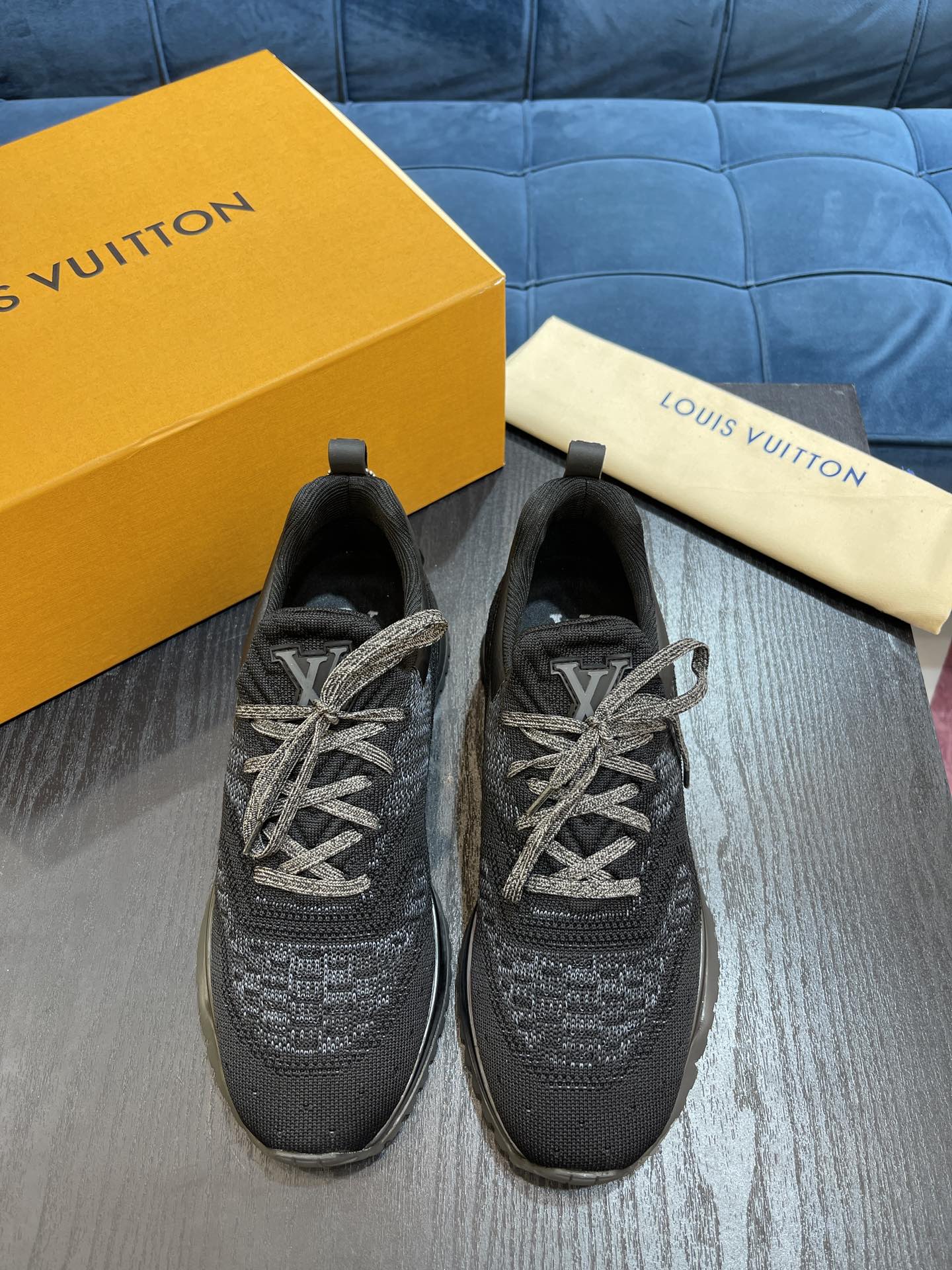 Louis Vuitton Shoes Sneakers Weave TPU Sweatpants