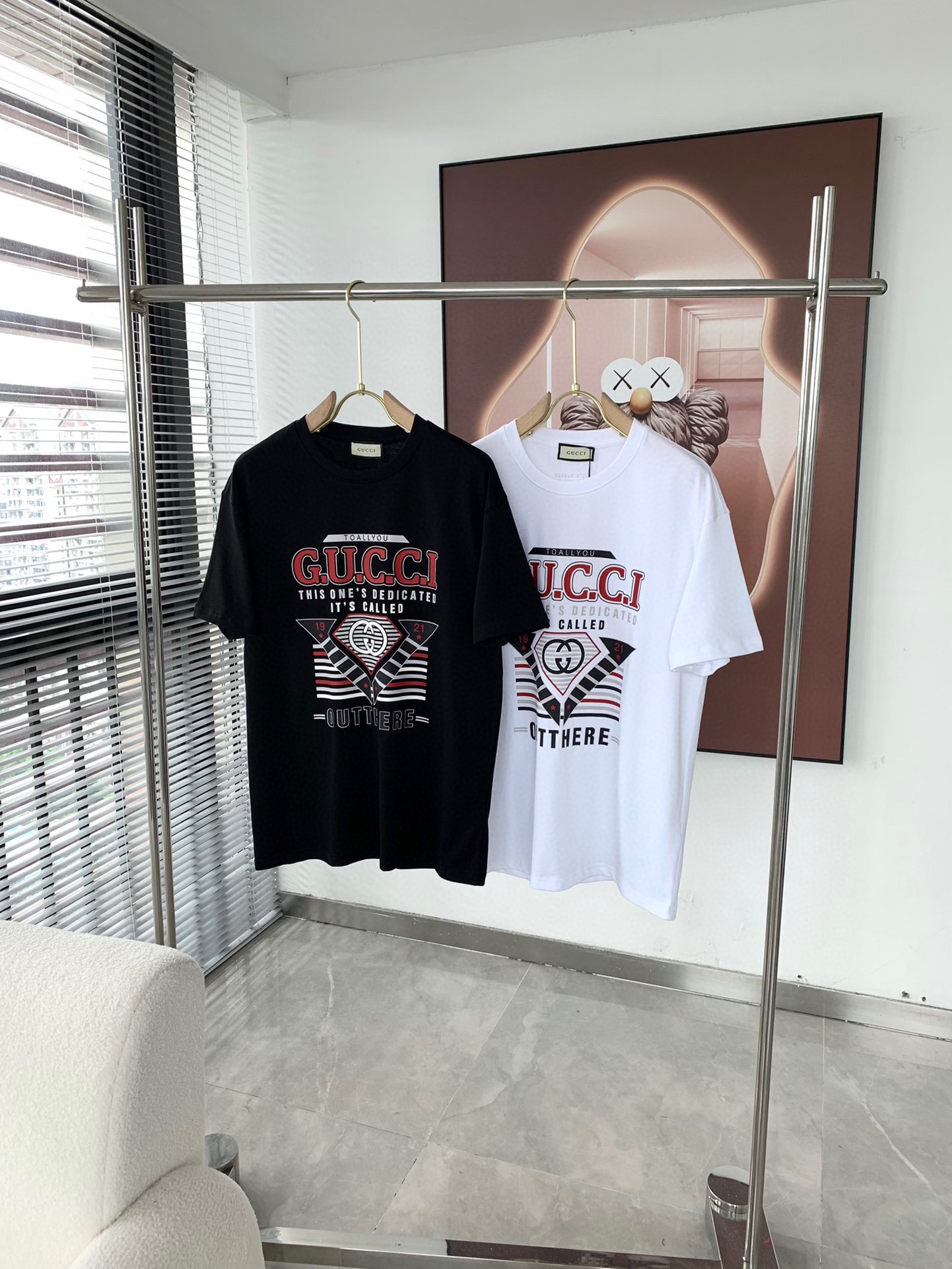 @P85💥 GUCCI/Gucci camiseta de cuello redondo de manga corta de nueva temporada de verano. Tejido de algodón puro de al…