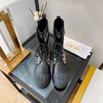 Dior Knockoff
 Martin Boots Splicing Calfskin Cowhide TPU Fall/Winter Collection