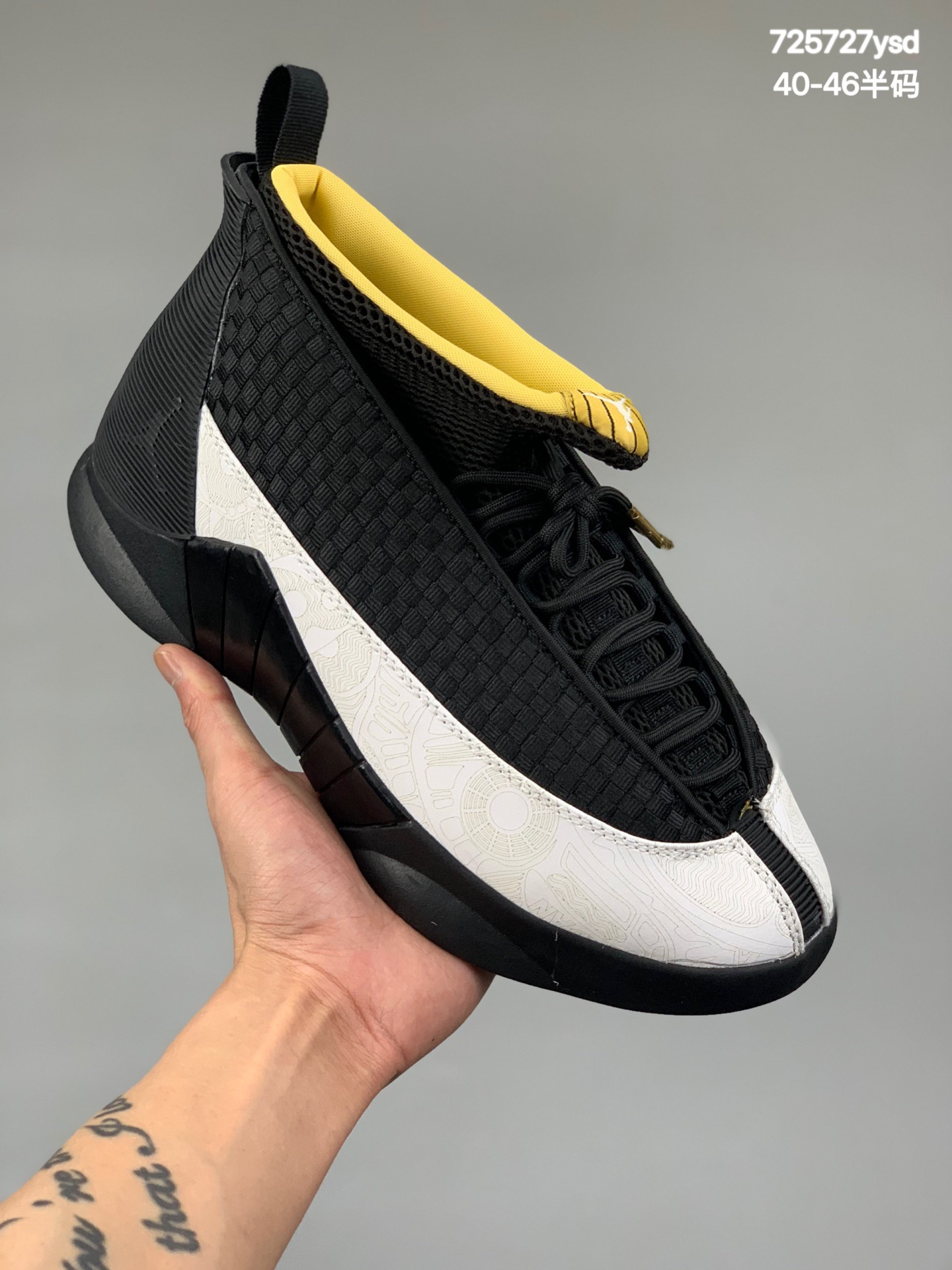 
乔丹Air Jordan 15 AJ15 乔15碧梨联名 沙色火柴人 高帮复古文化运动篮球鞋 货号：DN2863-200尺码：40 40.5 41 42 42.5 43 44 45 46
编码：726727ysd