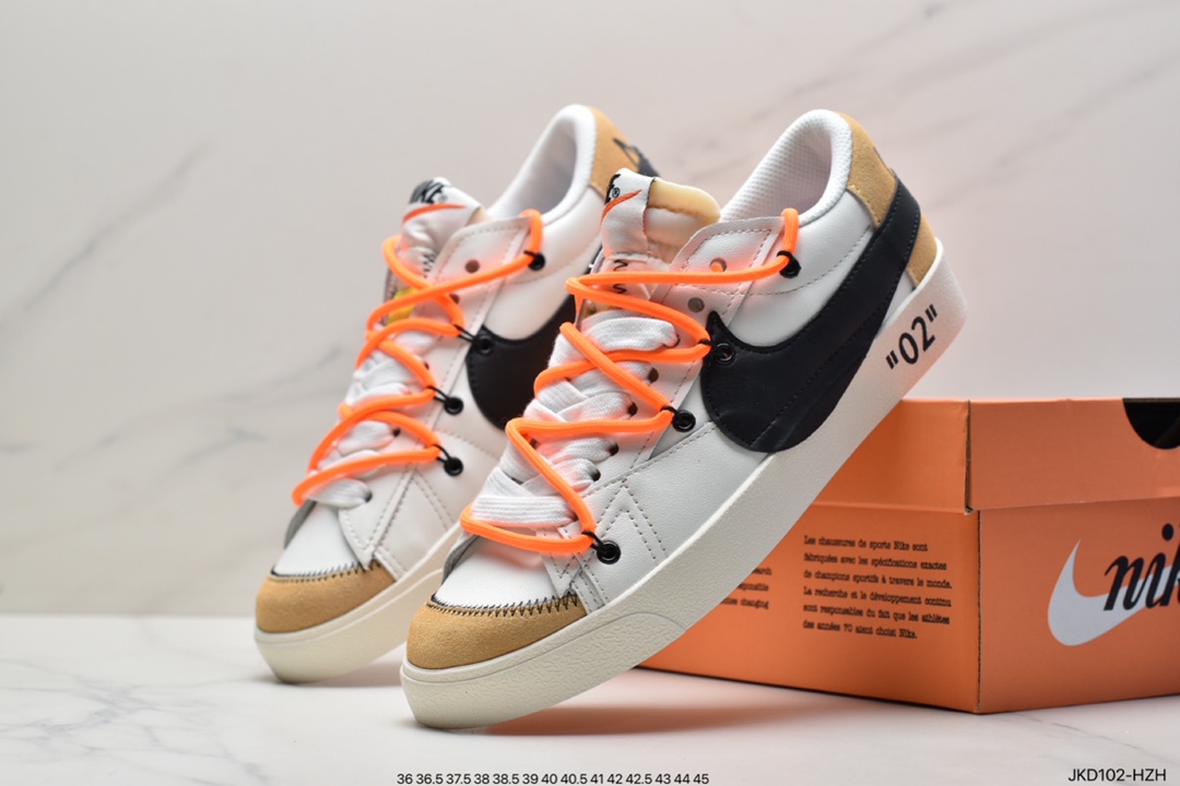 Nike Blazer Low '1977 Jumbo Classic Trailblazer Low Top All-match Casual Sports Sneakers DN2158-203