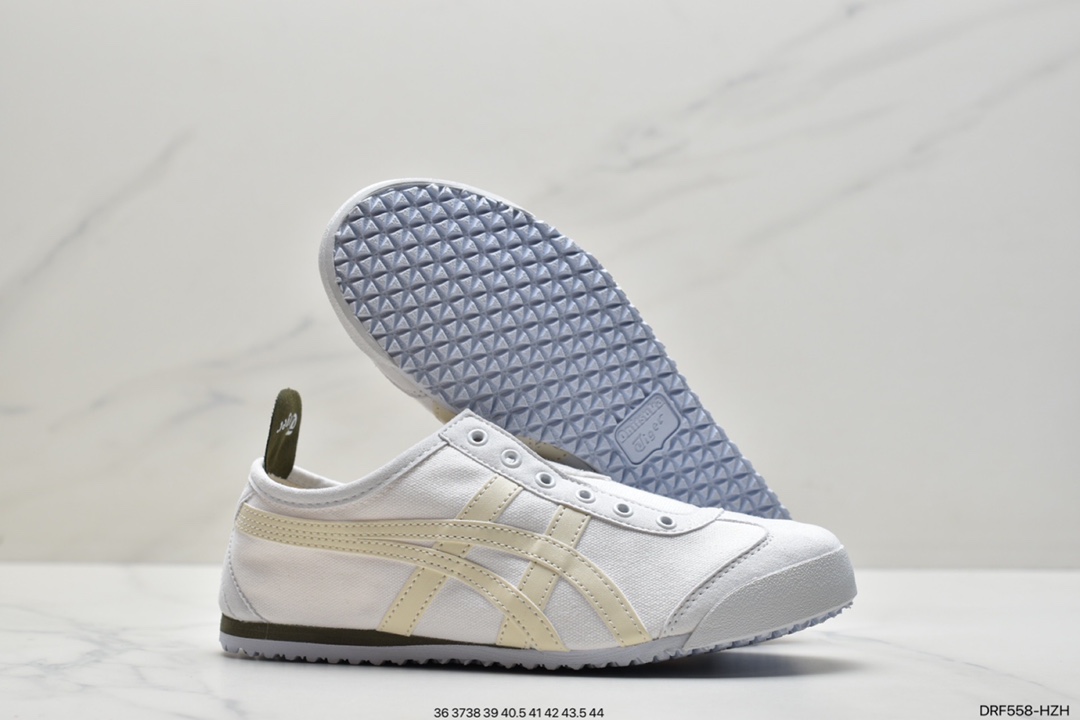 115 真标Asics 亚瑟士 Onitsuka Tiger 鬼冢虎 帆布原装四联吊牌休闲鞋