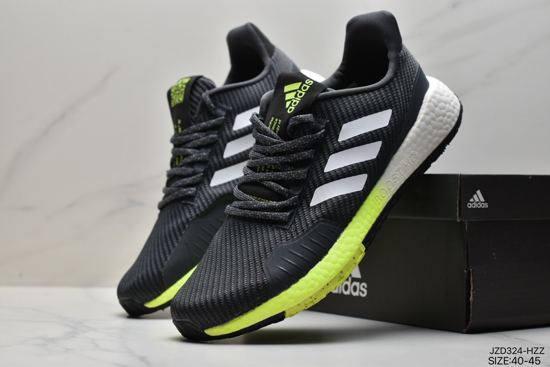 Adidas Pulse Boost hd Wnte U retro casual all-match sports running shoes