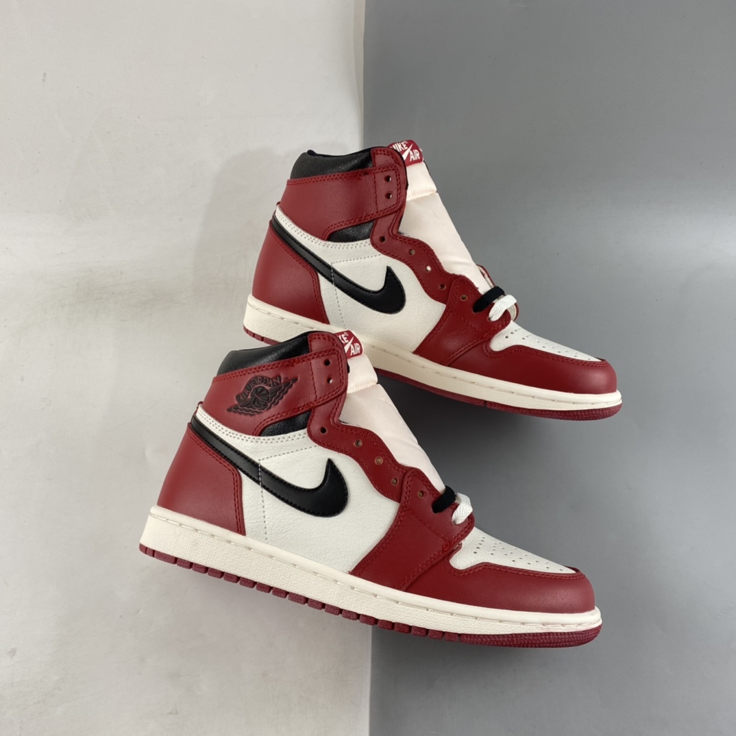 P280  Air Jordan 1 High OG AJ1 乔1全新芝加哥配色 DZ5485-612