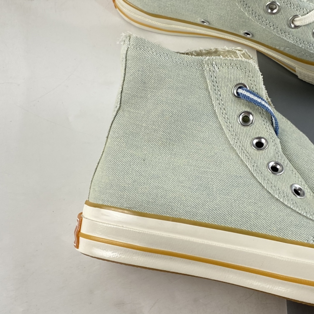 P160  Converse Chuck 1970s 水洗牛仔蓝 匡威新色 牛仔蓝+清爽浅橙色 A02287C