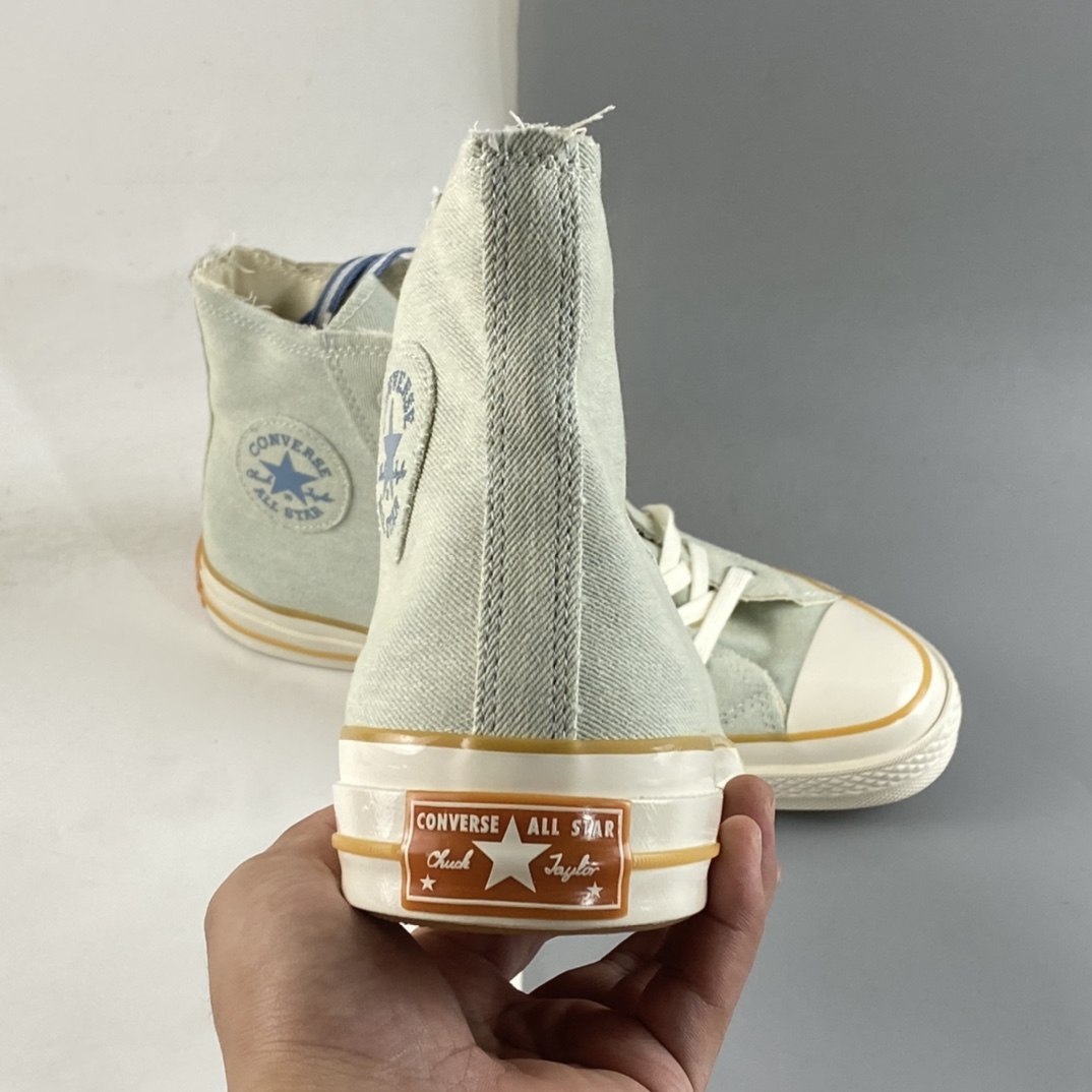 P160  Converse Chuck 1970s 水洗牛仔蓝 匡威新色 牛仔蓝+清爽浅橙色 A02287C