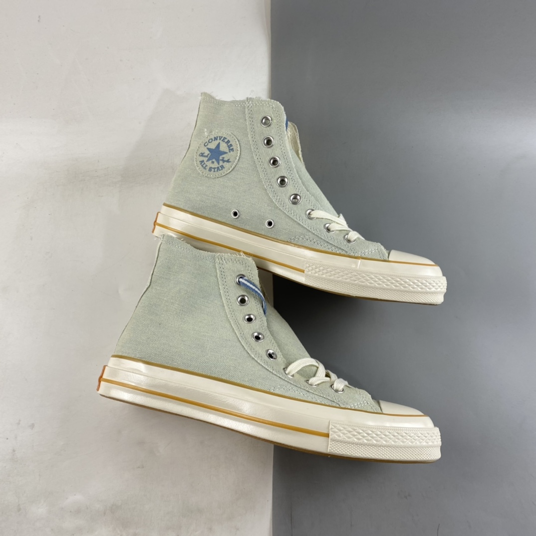 P160  Converse Chuck 1970s 水洗牛仔蓝 匡威新色 牛仔蓝+清爽浅橙色 A02287C