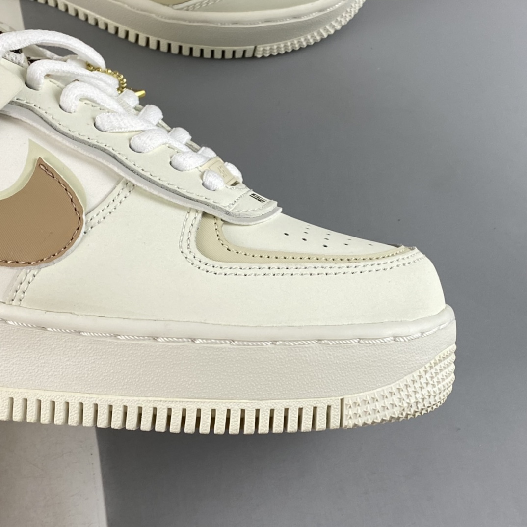 P200  Nike Air Force 1 Shadow 空军一号轻量增高低帮百搭板鞋 CI0919-116