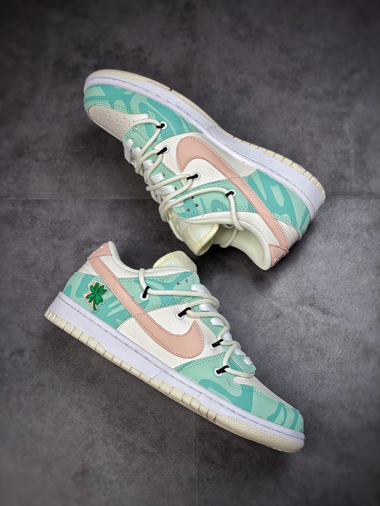 Nike Dunk SB Low Shamrock Head Layer Material DJ6188-100