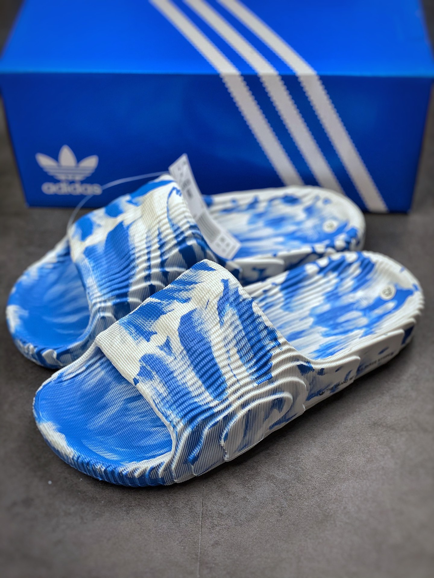 DIDAS Adilette 22 Summer New 3D Printed Beach Slippers