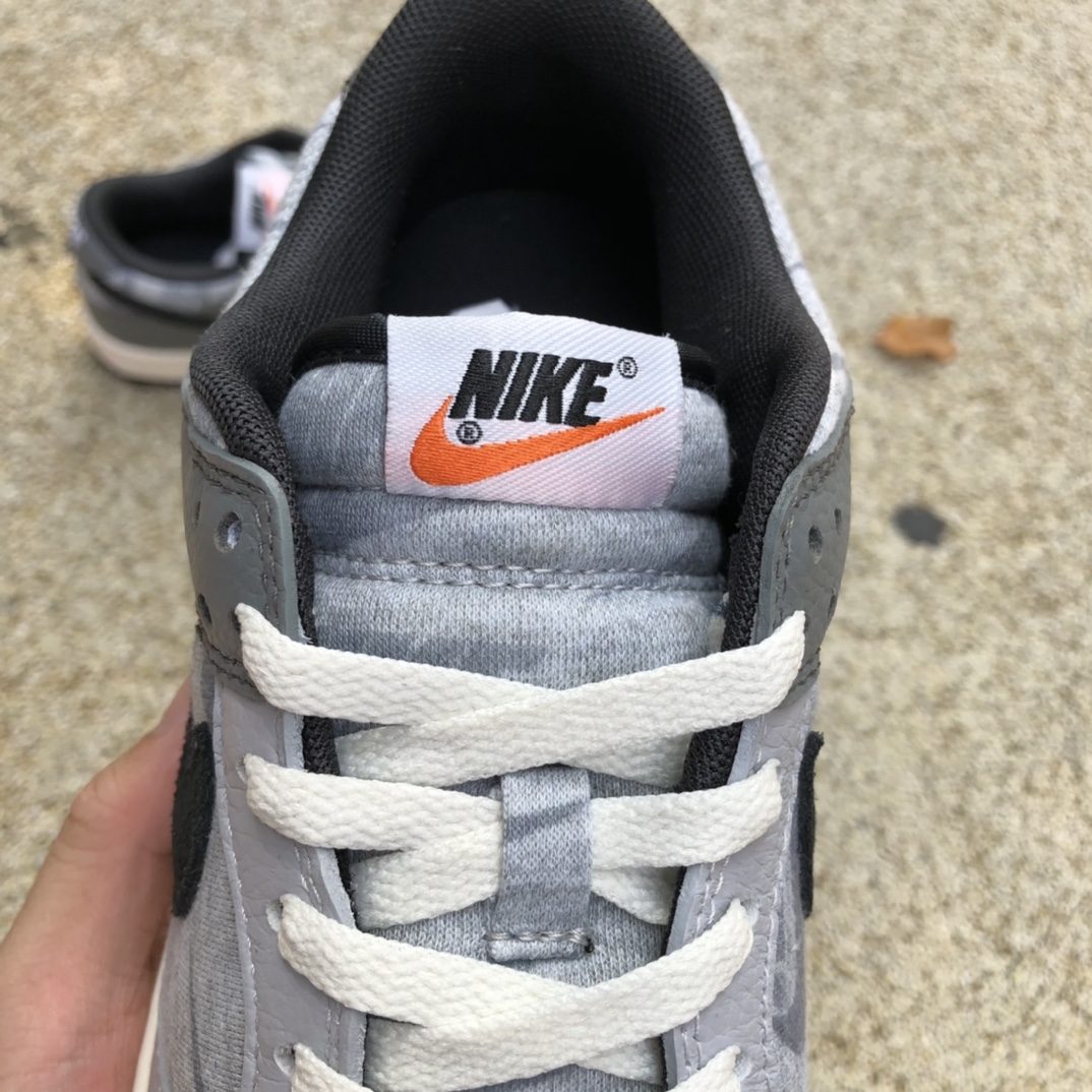 Dunk黑灰白low  Nike Dunk Low Copy Paste 黑灰白运动休闲低帮滑板鞋男 DQ5015-063