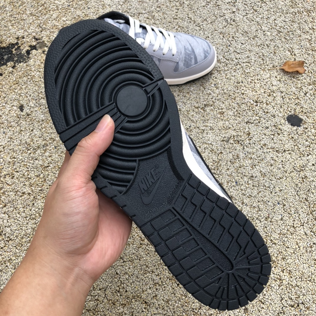 Dunk黑灰白low  Nike Dunk Low Copy Paste 黑灰白运动休闲低帮滑板鞋男 DQ5015-063