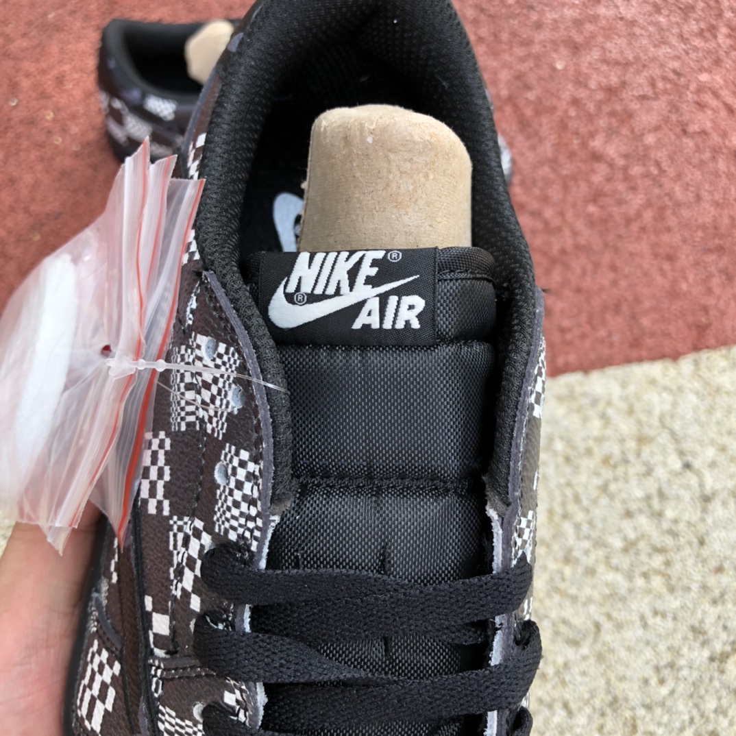 aj1倒钩低帮lv联名黑灰  Travis Scott x Nike Air Jordan 1 Low AJ1 联名lv低帮板鞋TS 联名倒钩 DM7866-662