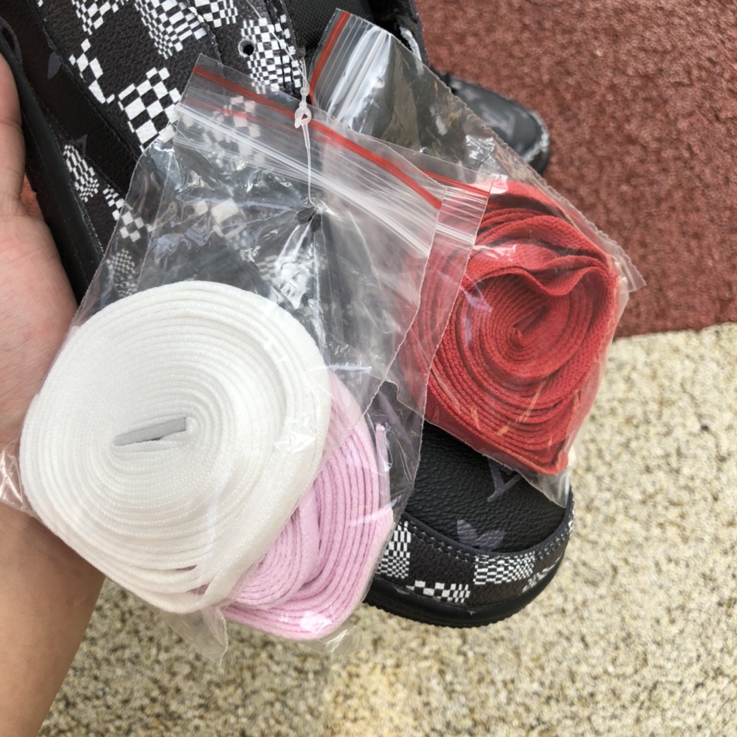 aj1倒钩低帮lv联名黑灰  Travis Scott x Nike Air Jordan 1 Low AJ1 联名lv低帮板鞋TS 联名倒钩 DM7866-662