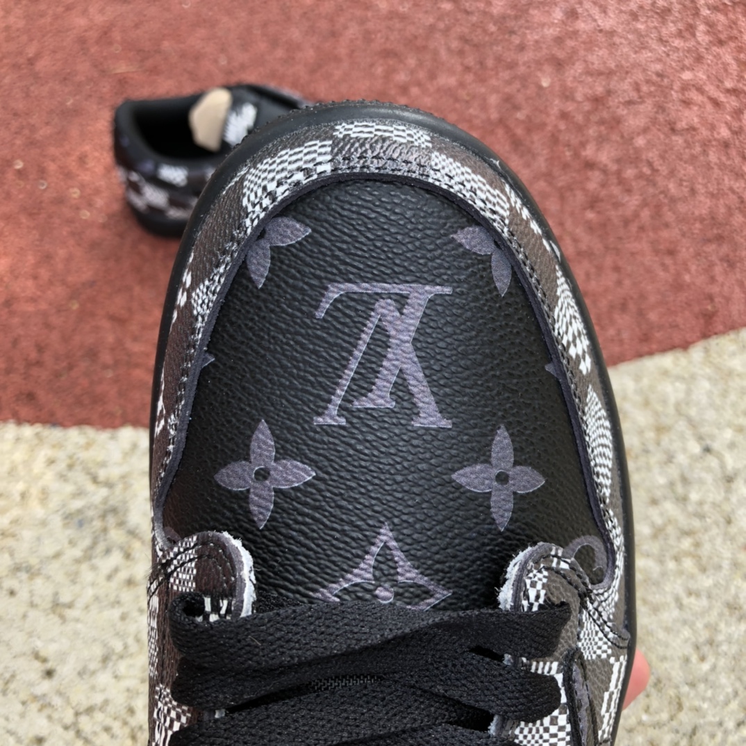 aj1倒钩低帮lv联名黑灰  Travis Scott x Nike Air Jordan 1 Low AJ1 联名lv低帮板鞋TS 联名倒钩 DM7866-662