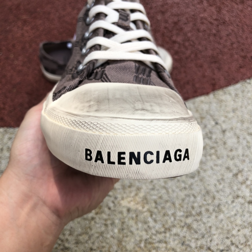 Balenciaga canvas shoes low-top Balenciaga / Balenciaga Paris do old high-top sports casual canvas shoes