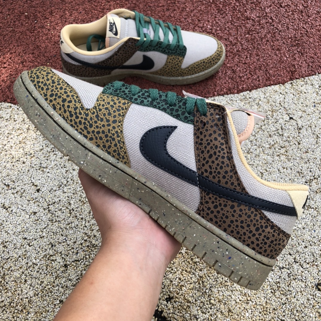 Dunk石斑棕色low  Nike Dunk Low ”Safari” 棕色 石斑复古休闲板鞋 DX2654-200