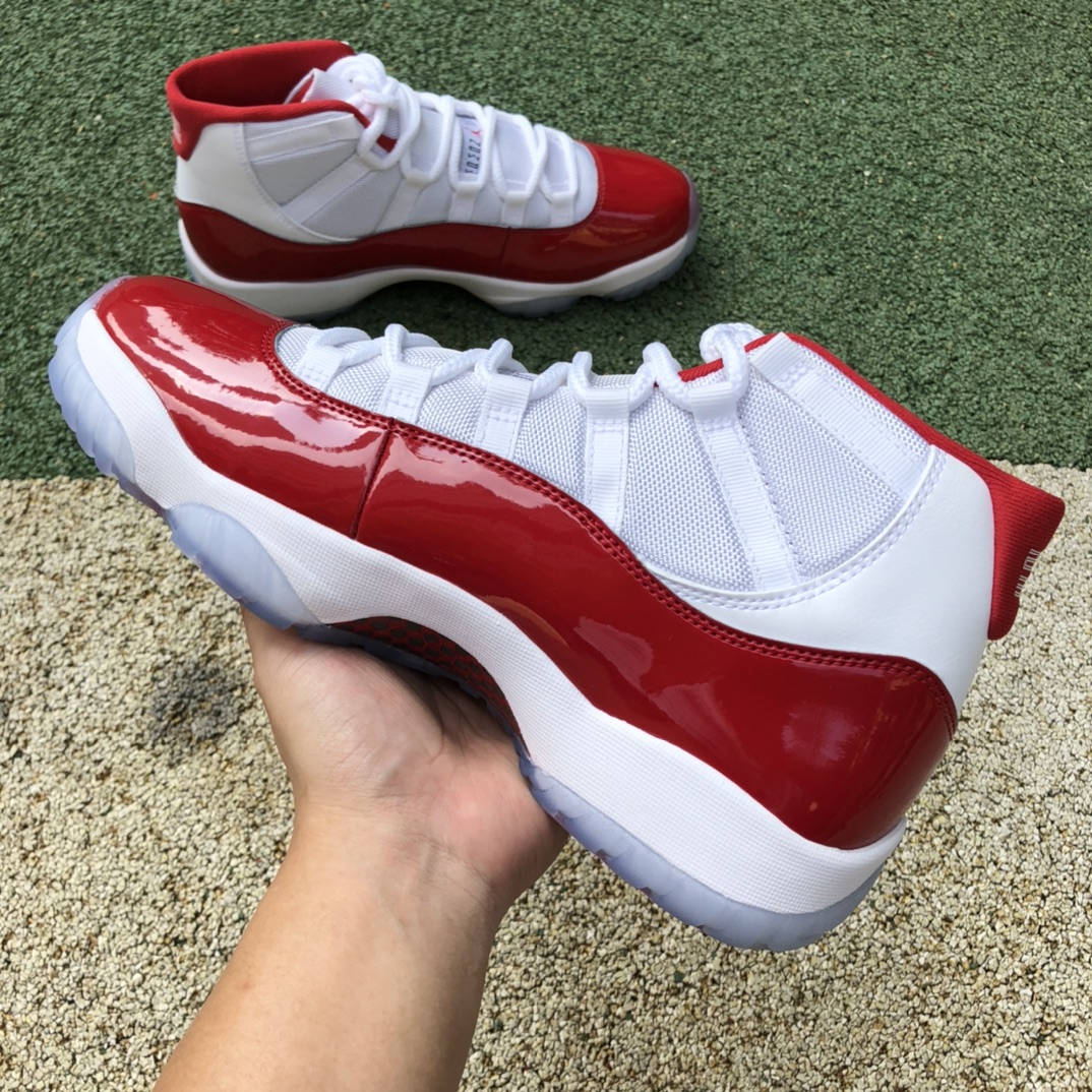 aj11白红高帮 Air Jordan 11 “Cherry” AJ11樱桃红 新白红CT8012-116