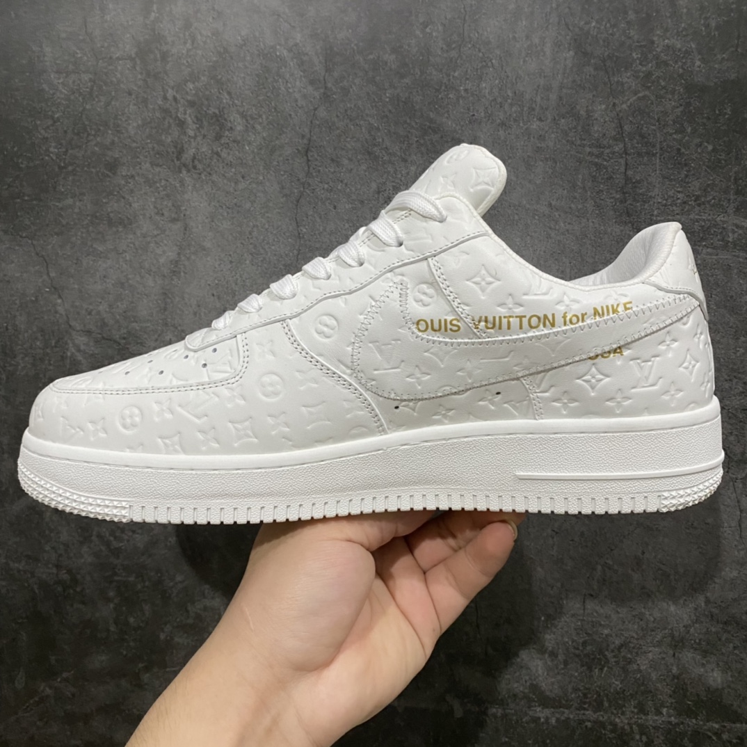 图片[2]-广东版LV x AF1白金 Louis Vuitton x NK Air Force 联名款 品质不多描述 直接看实拍 尺码： 38 39 40 41 42 43 44 45-选品中心