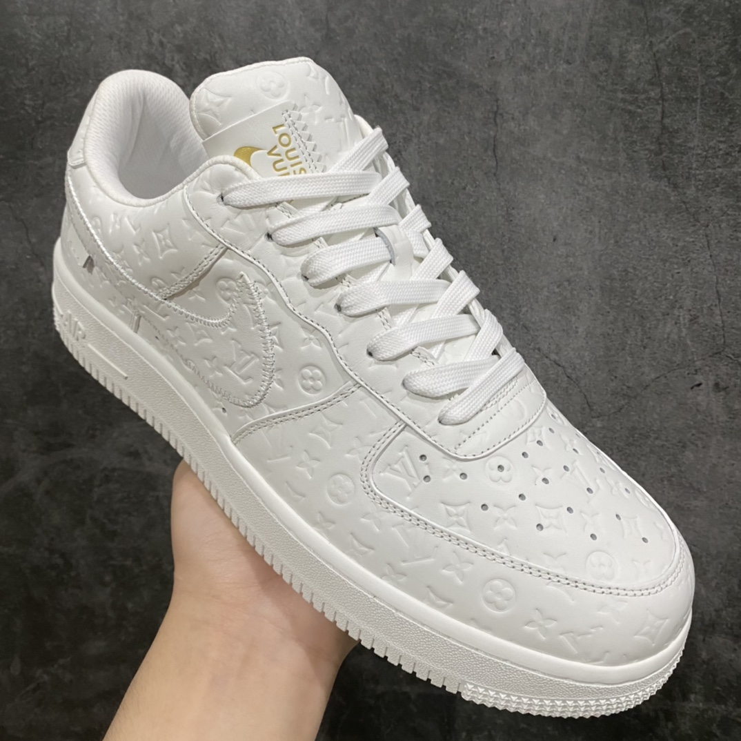 图片[4]-广东版LV x AF1白金 Louis Vuitton x NK Air Force 联名款 品质不多描述 直接看实拍 尺码： 38 39 40 41 42 43 44 45-选品中心