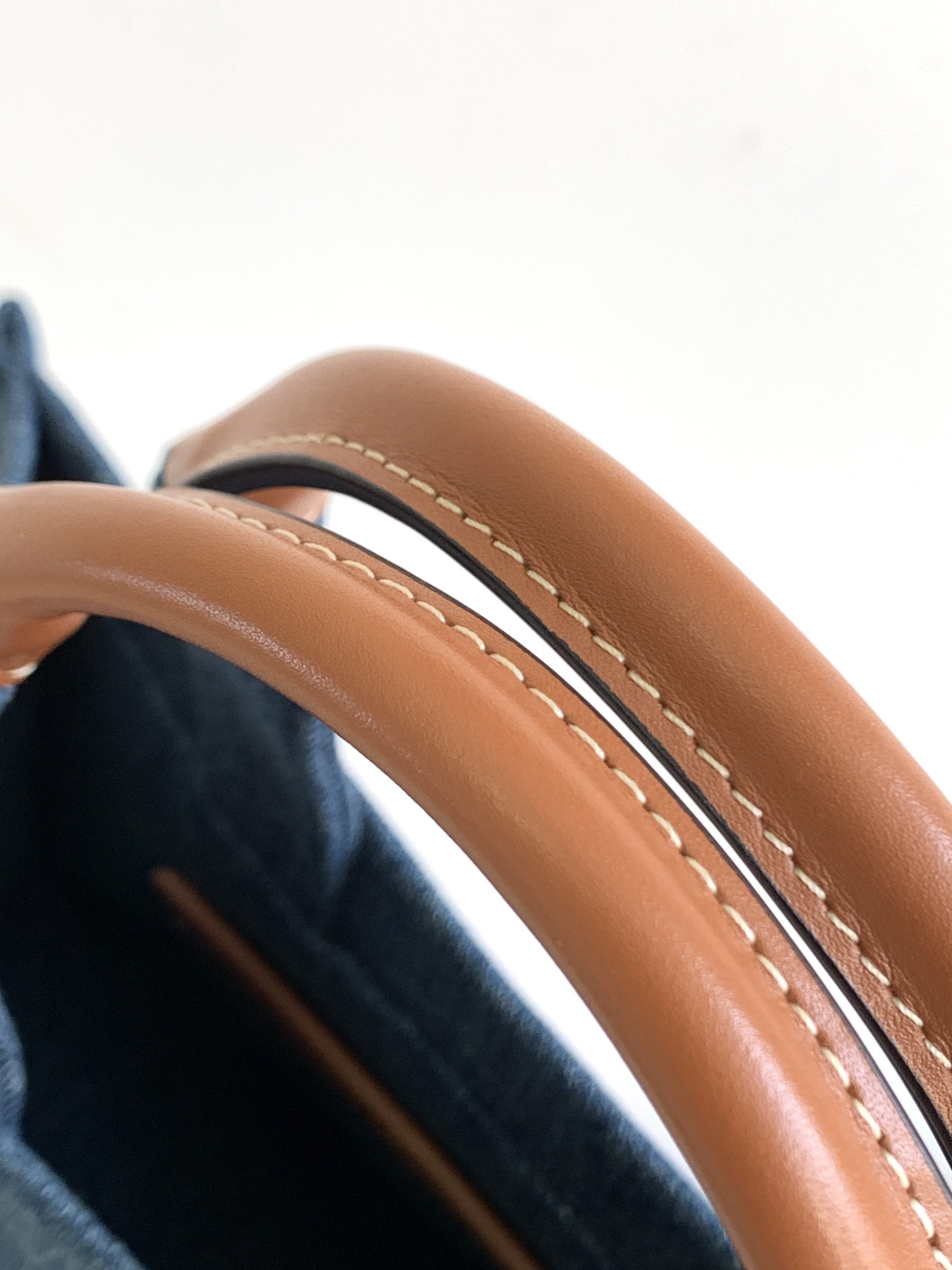 CELINE赛琳CABAS THAIS小号牛仔帆布手袋199162