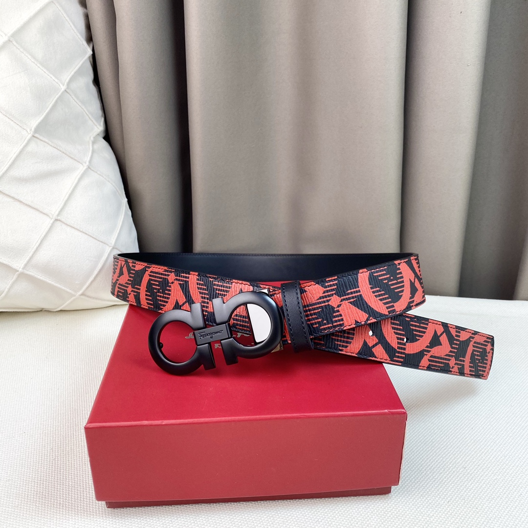 Ferragamo Haute Couture Luxury Atelier Designer Belt Tie Accessories Ref 5