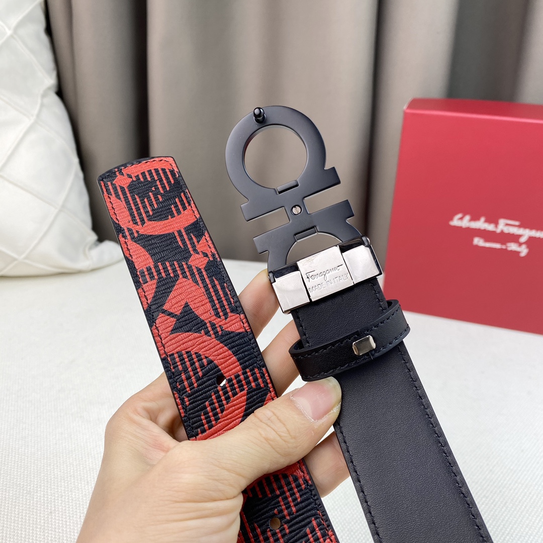 Ferragamo Haute Couture Luxury Atelier Designer Belt Tie Accessories Ref 6