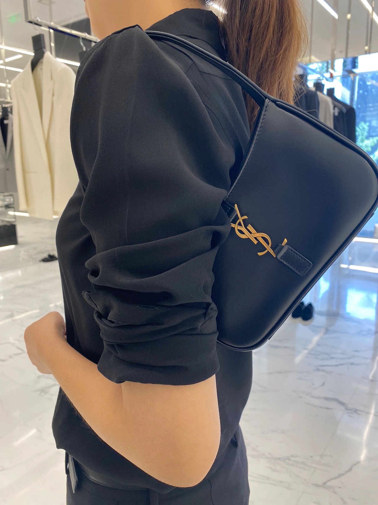 Saint Laurent Haute Couture Classic Luxury Handbag Shoulder Crossbody 8