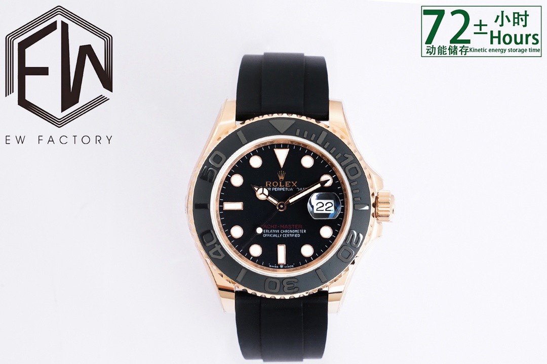 Versión mejorada de la serie EW Rolex Yacht-Master 40 ① Corrija la dirección de ajuste de la hora, en sentido antihorar…