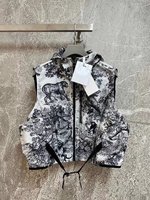 Dior Clothing Tank Tops&Camis Waistcoats Hooded Top
