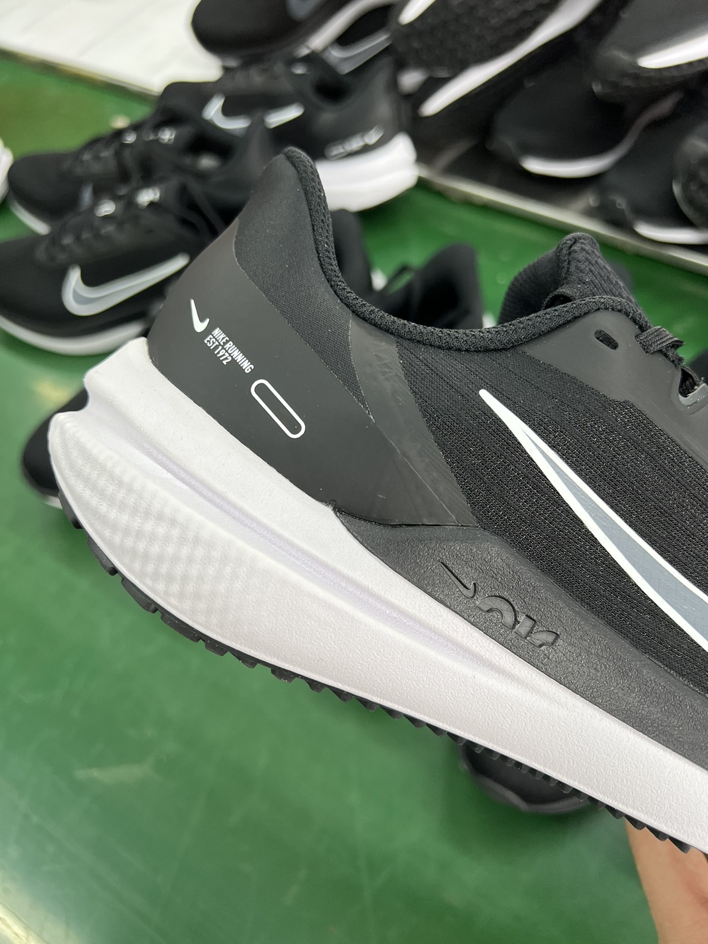 Nike Air Zoom Winflo 9 Black White Running Shoes - Enhanced Comfort & Performance 7 i1658992937 1971 5