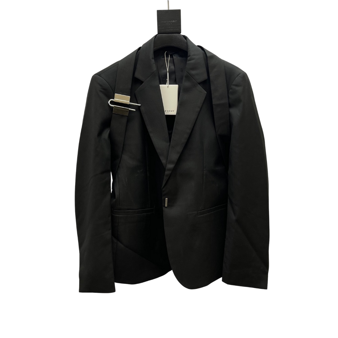 Innovative Suit Jacket with Lock: Size Options 44/46/48/50, Redefining Traditional Suit Style