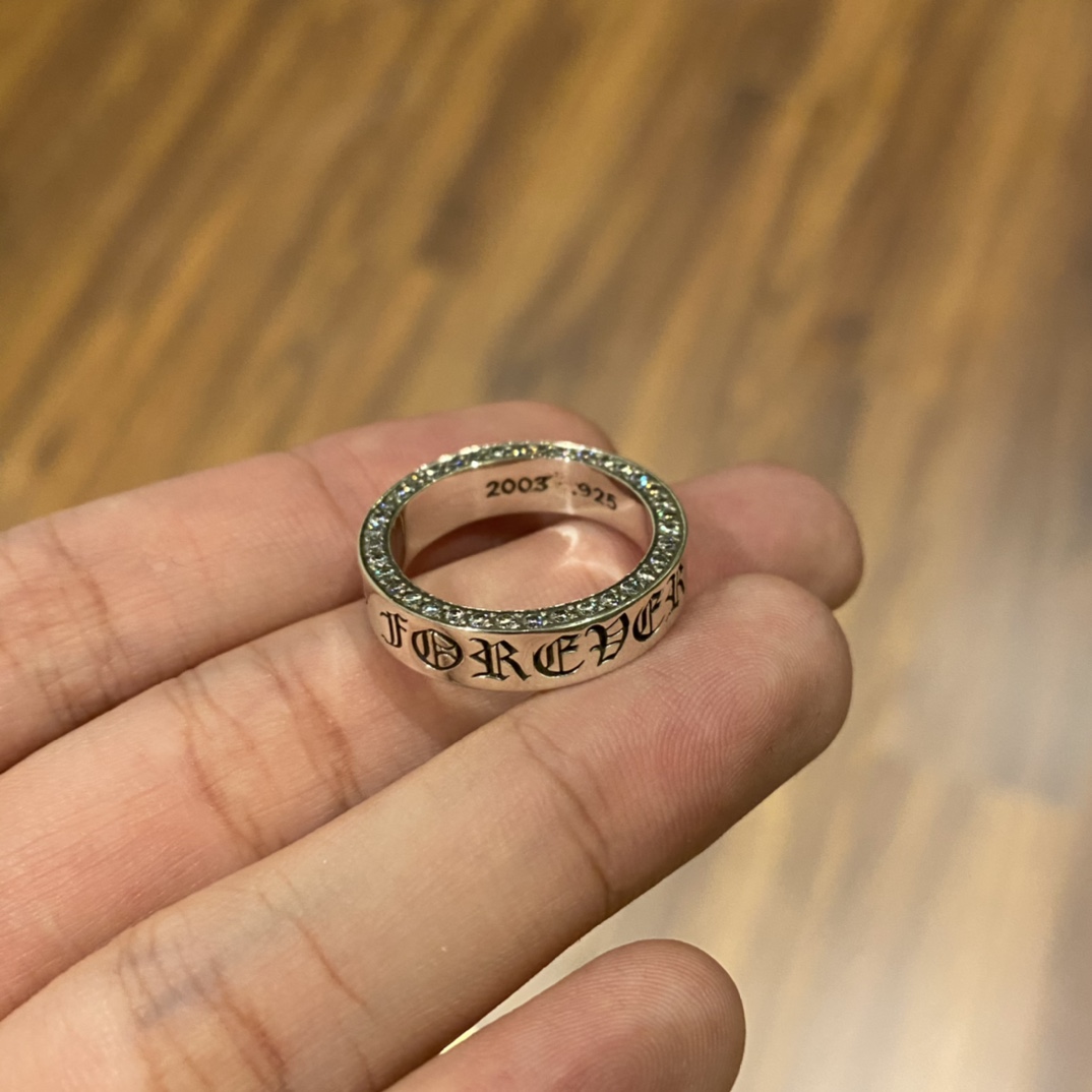 Rings, 925 silver with diamond customization