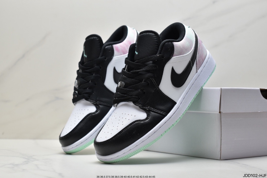 120 真标耐克NK Air Jordan 1 Low”Breathe/Triple White”AJ1乔丹一代低帮经典复古文化休闲运动篮球鞋 DC0774