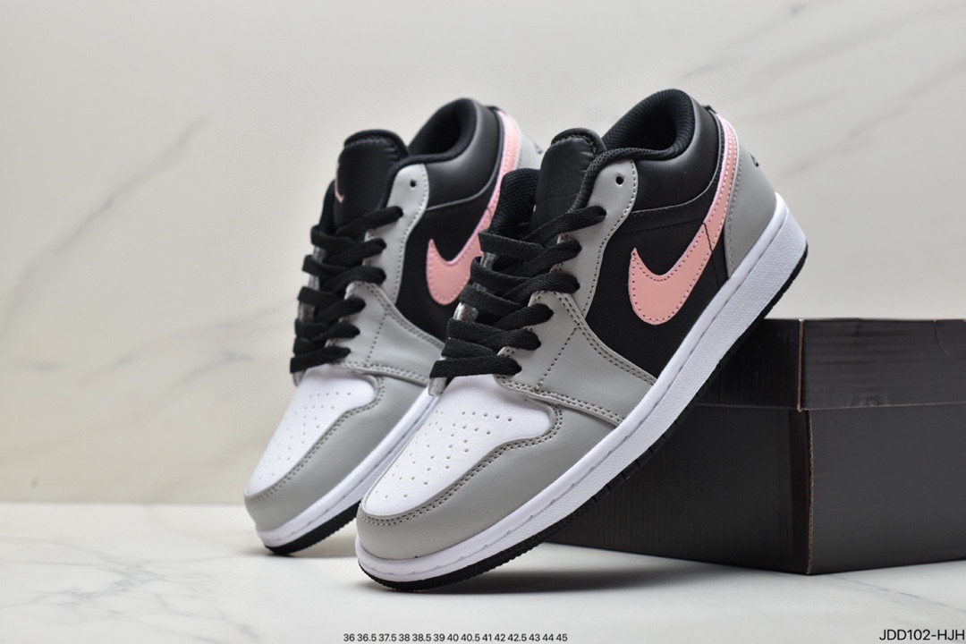 120 真标耐克NK Air Jordan 1 Low”Breathe/Triple White”AJ1乔丹一代低帮经典复古文化休闲运动篮球鞋 DC0774