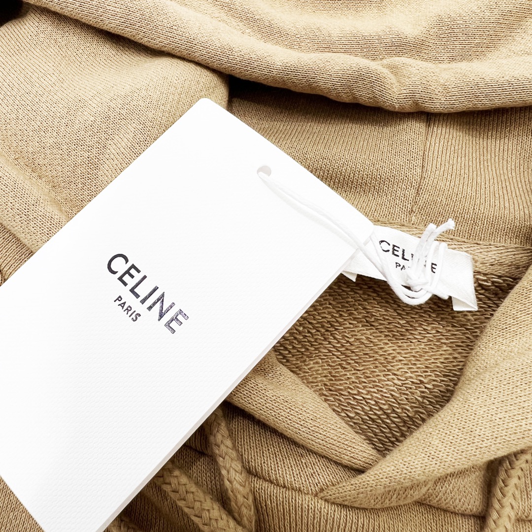 CELINE/赛琳 22FW 大字母印花连帽卫衣